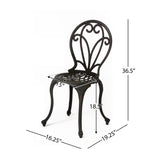 THOMAS 3PC CAST BISTRO SET 50551.00