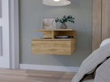 Macadamia 2-Tier Shelf Floating Nightstand B062P175811