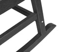 Outdoor Rocking Chair Set for Adults, All Weather Resistant Porch Rocker for Lawn Garden, Black W2103P278567