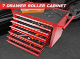 Rolling Tool Chest with 7-Drawer Tool Box with Wheels Multifunctional Tool Cart Mechanic Tool W2660P180063