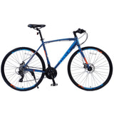 24 Speed Hybrid bike Disc Brake 700C Road Bike For men women's City Bicycle W1019112675