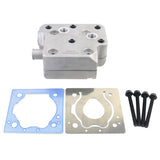 Air Brake Compressor Cylinder Head with gasket and bolts For Cummins 9111539202 92012104