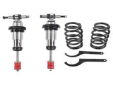 Pair 500lb Adjustable Coilover Shocks 6-coil springs Fits Ford Mustang II IFS 61395360