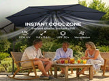 Patio Umbrella with Cover 74115049
