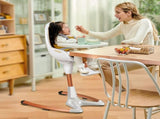 Luxury Baby Dining Chair with adjustable Seat Height & removable Tray, high-end Baby High Chair, T5170P409243