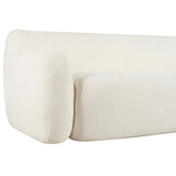 U_Style 81.5" Minimalist Compression Sofa, Curved Design, 3-Seater Casual Sofa for Living Rooms, N711P192002A