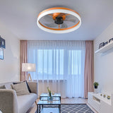 ZUN Ceiling Fans with Lights Dimmable LED Embedded installation of thin modern ceiling fans W1340120481