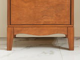 Modern Bathroom Floor Cabinet &Linen cabinet with Adjustable Shelves,Antique W1801108552