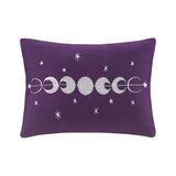 Full/Queen Velvet Comforter Set with Throw Pillow B03595930