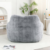 Bean Bag Chair, Bean Bag Sofa Chair with Armrests Stuffed High-Density Foam, Lazy Sofa Comfy Chairs 10531454