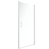 ZUN Frameless Glass Shower Screen 35" Width x 72"Height with 1/4" Clear Tempered Glass, W1675P165013