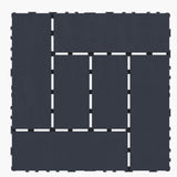 DIY friendly, easy to clean interlocking deck tiles, 11.8"x11.8" patio flooring 44 pieces per 69294810