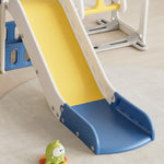 ZUN Toddler Slide, Kids Slide for Toddlers Age 1-4, 11in 1 Baby Slide Outdoor Indoor Playground with W509P227265