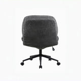 Cross Legged Office Chair on Wheels Adjustable Swivel Wider & Thickened, Ergonomic Desk Chair for 30388516