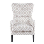 ZUN Arianna Swoop Wing Chair B03548530