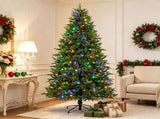 6ft Dual Color LED Christmas Tree 11 Modes with Remote 04188188