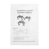 3pcs Snow Mobile Dolly Black 06484761