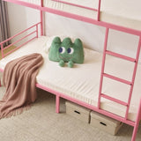 Twin Over Twin Bunk Bed for Kids Teens Adults, Heavy Duty Metal Bunk Bed with 47332895