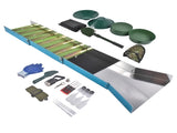 23-Piece Gold Prospecting Equipment 50 In. Folding Sluice Box Gold Panning Kit for Gold Prospectors 81212698