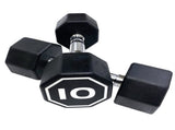 Premium Octagonal Dumbbell, Large Numbers Hard Chrome Plated Handle Dumbbells to Assist with 03893618