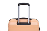 Expandable 3 Piece Luggage Sets PC Lightweight & Durable Suitcase with Two Hooks, Spinner Wheels, 57841109