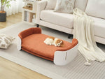 ZUN Scandinavian style Cat Couch Bed, Pet Sofa for Indoor Cats PP Indoor Pet Furniture Elevated Cat Beds 56559376