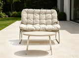 Premium Outdoor PE Rattan Double Chair with Metal Frame Ultimate Comfort & Durability for Your W3990P462708