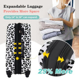 Hardshell Luggage Sets 3 pcs Spinner Suitcase with TSA Lock Lightweight-20"24"28" Luggages 06588315