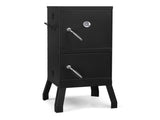 Outdoor Smoker with Double Doors, 2 Detachable Grill Netting Smoking Racks, Charcoal Pan & Water 75765986