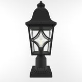 Outdoor Post Lights Lamp Post Light Fixture, Waterproof Aluminum Housing with Glass, Fence Post Deck W2714P218506