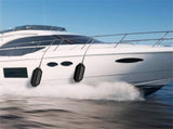 4 Ribbed Marine 27"x8.5" Boat Fender - 3mm Vinyl, UV/Aging Resistant, Ribbed Anti-Abrasion 02141819