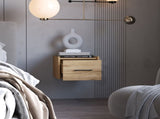 Macadamia Wall-Mounted Floating Nightstand B062P175139