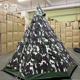 SAM&HAIBEI Bell 4 Season 9.85ft Glamping, Hot,Ideal for Family Camping, Hiking,Canvas W2967P228866