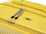 14"/20" 2 pcs/set in ABS Spinner Wheel Luggage, with Combination Lock and Front Opening Design, 14" W2787P378177