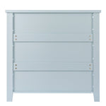 ZUN Drawer Dresser BAR CABINET side cabinet,buffet sideboard,buffet service counter, solid wood 95404217
