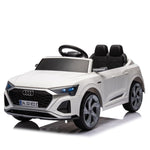 ZUN 12V Kids Ride On Electric Car w/Parents Remote Control,Licensed Audi SQ8 for Kids,Dual W1396P143148