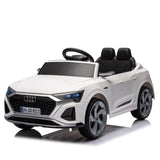 ZUN 12V Kids Ride On Electric Car w/Parents Remote Control,Licensed Audi SQ8 for Kids,Dual W1578P213380