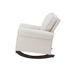 ZUN ACME Elvin Rocking Chair, Beige Fabric AC02184