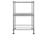 3-Tier Steel Wire Shelving Tower 10508574