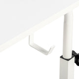 White Wood Grain P2 15MM Particle Board with Melamine Coating Adjustable Computer Desk with 3 USB 35777601