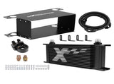Universal 16 Row Oil Cooler 10AN Engine Transmission Aluminum British Style 14157449