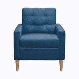 Tufted back Accent Chair B035P265947