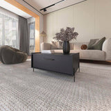 Glendale Coffee Table with Flip-Down Door in Melamine, Black B128P244986