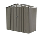 5X3 FT Metal Outdoor Storage Shed, Shed with Pitched RoofWaterproof, Lockable DoorCompact Metal W3213P309352