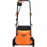 13" Electric Lawn Dethatcher w/ Collection Bag and Removable Blades -Orange 23993158
