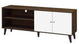 Amidon TV Stand TVs up to 63", with 2 Storage Shelves& 1 Cabinet, Modern Entertainment Centre B2735P297796