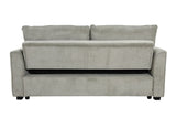 ZUN 78 Inch 3 in 1 Convertible Sleeper Sofa Bed, Modern Fabric Loveseat Futon Sofa Couch w/Pullout Bed, W1417P163495