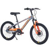 ZUN Mountain Bike,20 Inch MTB for Boys and Girls Age 7-10 Years,Multiple Colors 91829826