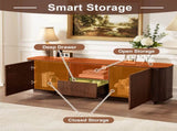 70-inch Modern TV Stand for TVs up to 80 inches for Living Room, Media Entertainment Center with N710P427899P