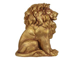 24" Outdoor Lion Statue, Magnesium Oxide Stone Composite Animal Sculpture Statue Decor for Front W6572P574258